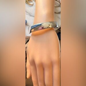 Silver Bangle Bracelet